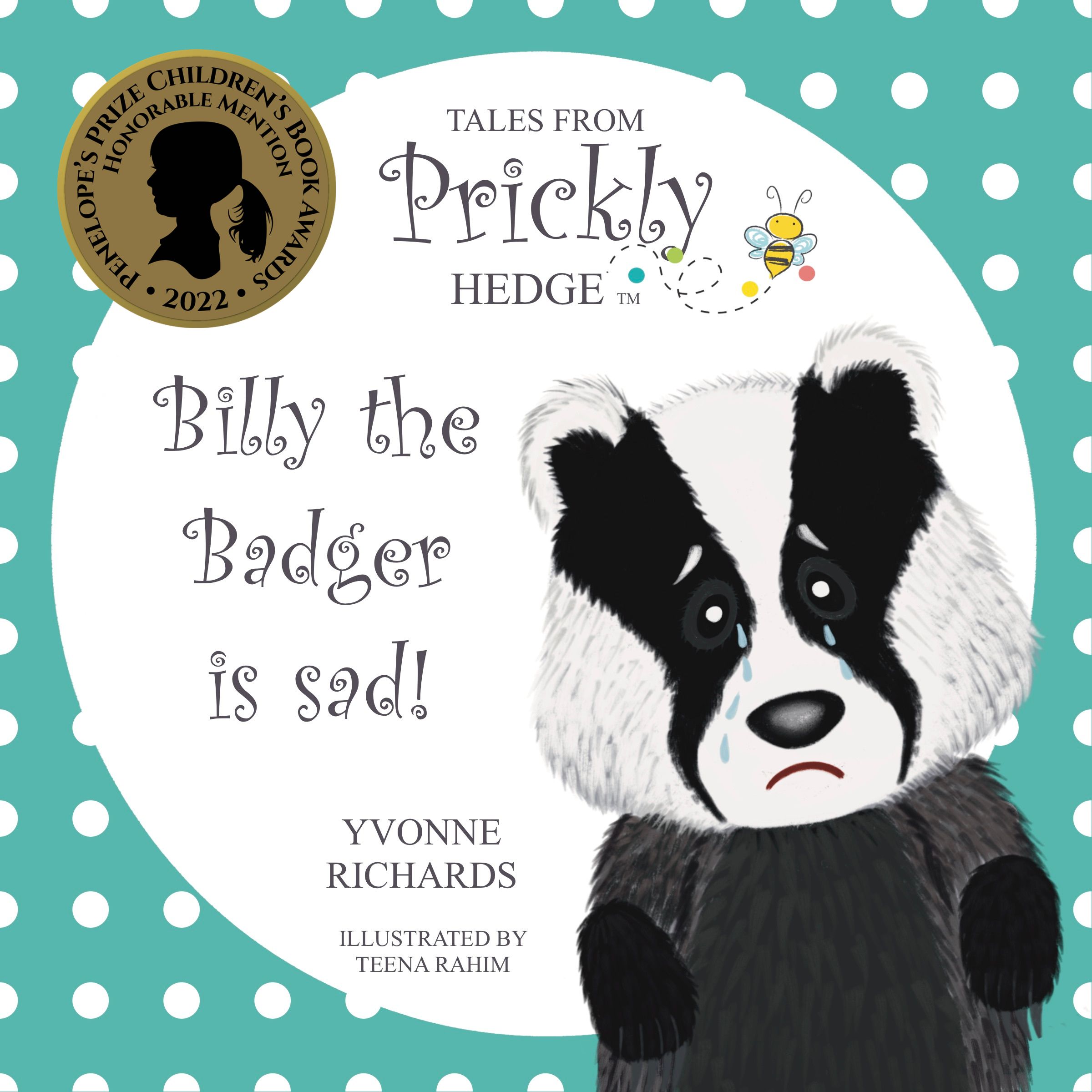billy the badger is sad book cover