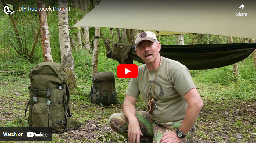 youtube art man in forest/bush