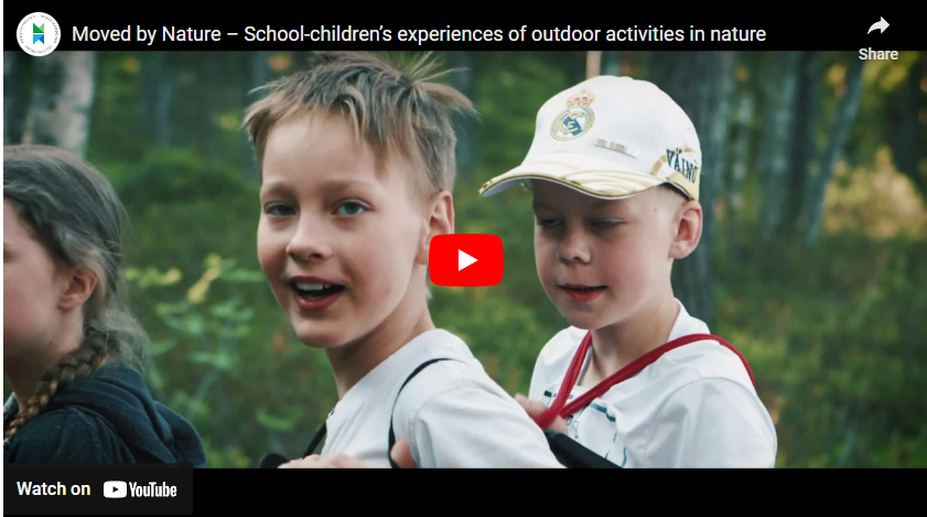 youtube art, boys with forest in background